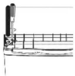 GORENJE F4151CW - Changing the Direction of Opening the Door - 5