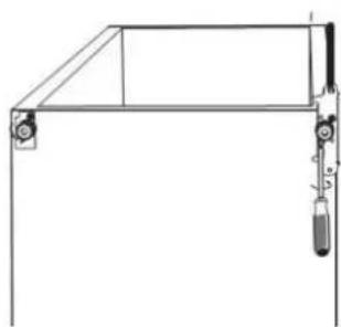 GORENJE F4151CW - Changing the Direction of Opening the Door - 2