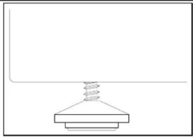 GORENJE F4151CW - Pozicionimi i aparatit - 1