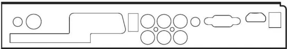 Trevi DVBX 2716 CI - Rear View Of TV Set - 1