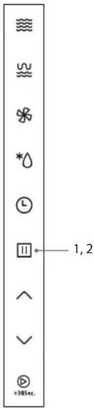 1, 2 +30sec.