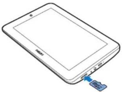 PHILIPS PI3105W2 - Use a Micro SD card - 1