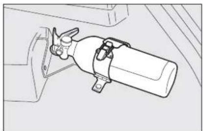 FIAT Stilo (2012) - FIRE EXTINGUISHER (where provided) - 3