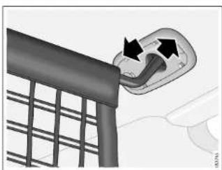 SAAB 9-3 (2014) - Cargo net, vertical \*, SportCombl - 1