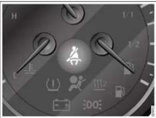 SAAB 9-3 (2014) - Safety belt reminder - 1