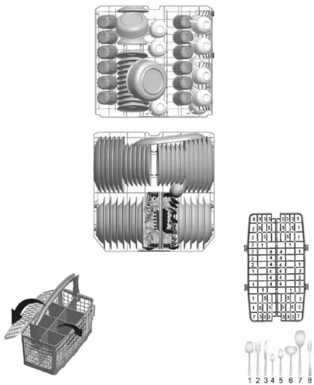 VESTEL BMH-L406 W - Programme test - 1