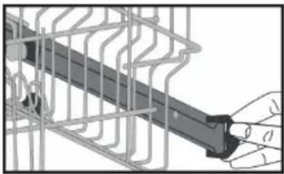 VESTEL BMH-L406 W - Top basket height adjustment - 1