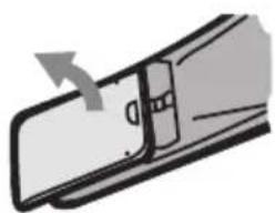 ECG Xenon C 122 - Vloženie batérií - 1