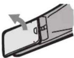 ECG Xenon C 122 - Vložení baterií - 1