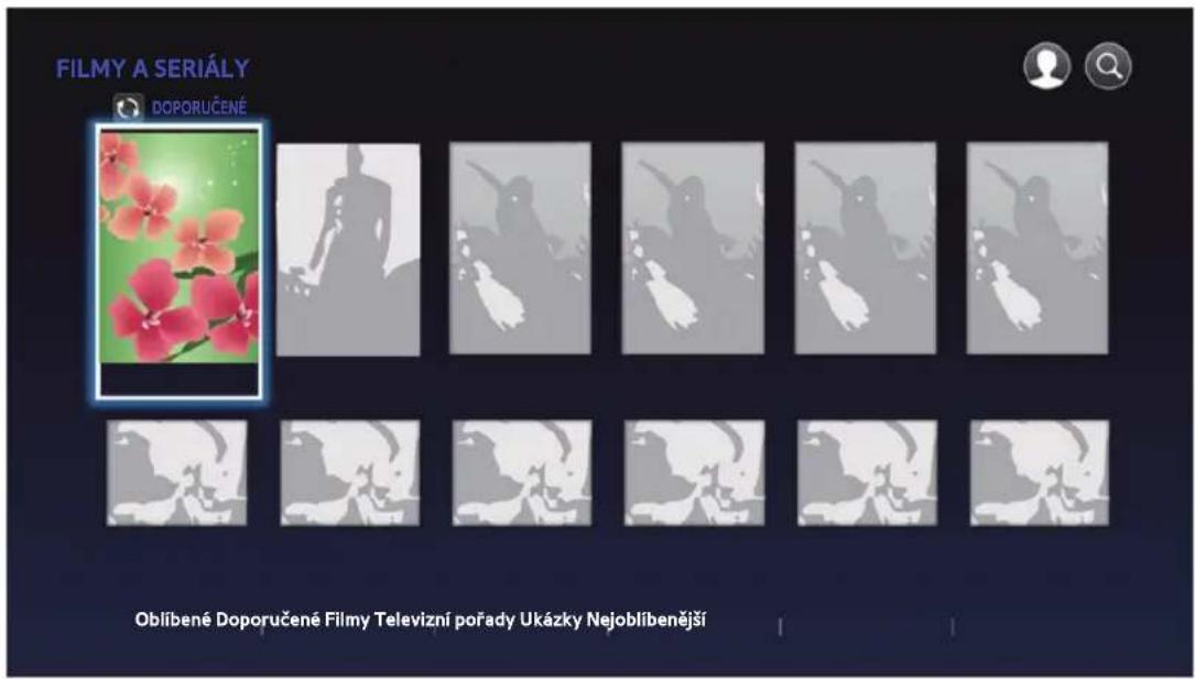 FILMY A SERIÁLY DOPORUČENÉ Oblíbené Doporučené Filmy Televizní pořady Ukázky Nejoblíbenější