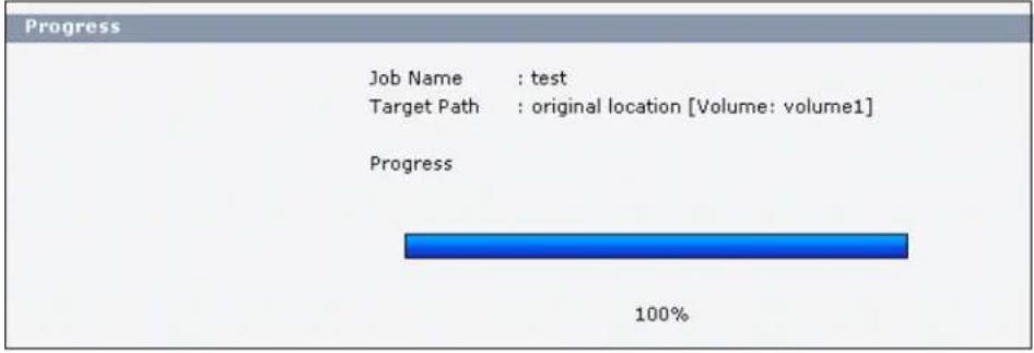 ZYXEL NSA210-1T - Restoring Archived Files by Backup Job - 5