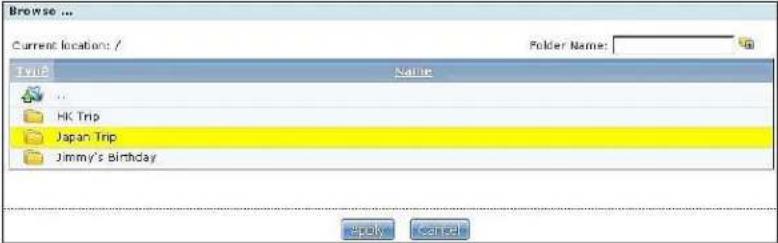 ZYXEL NSA210-1T - Add Task - 3