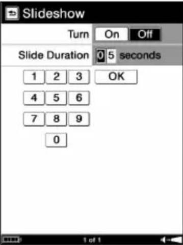 SONY PRS-600SC - Settings menu items - 5