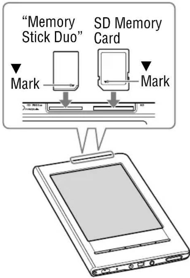 "Memory Stick Duo" SD Memory Card Mark Mark
