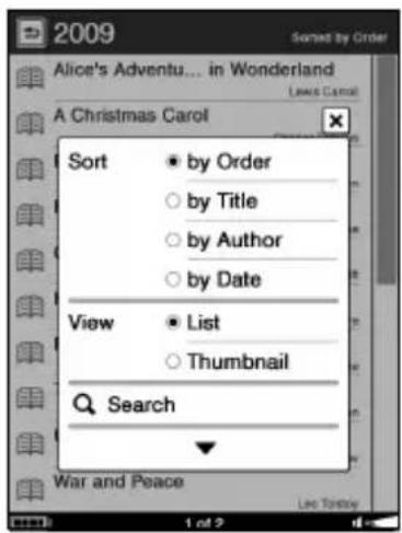 2009 Alice's Adventu... in Wonderland A Christmas Carol Sort by Order by Title by Author by Date View List Thumbnail Search War and Peace Live Today
