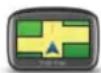 TOMTOM GO 950 Traffic - Změnit 2D/3D displej/Zapnout 2D displej - 1