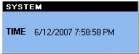 SYSTEM TIME 6/12/2007 7:58:58 PM