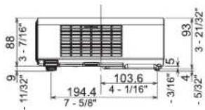 88 3 - 7/16" 9 -11/32" 194.4 7 - 5/8" 103.6 4 - 1/16" 3 - 3/16" 4 5 93 3 - 21/32" -5/32"