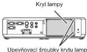 Kryt lampy Upevňovací šroubky krytu lamp