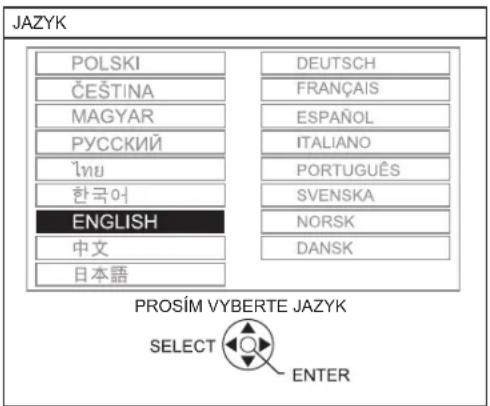 JAZYK POLSKI ČEŠTINA MAGYAR PYCCKIЙ ไทย 한국어 ENGLISH 中文 日本語 DEUTSCH FRANÇAIS ESPAÑOL ITALIANO PORTUGUÊS SVENSKA NORSK DANSK PROSÍM VYBERTE JAZYK SELECT ENTER