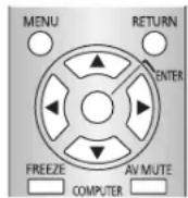 PANASONIC PTLB78VE - Menu POSITION (poloha premietaného obrazu) - 1