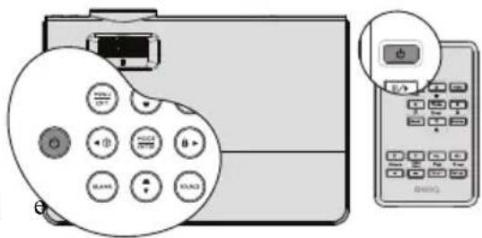 Diagram showing a remote control device with labeled buttons and a circular display of function keys.
