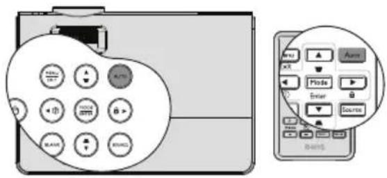 Diagram showing a remote control interface with labeled buttons and a zoomed-in view of the main panel.