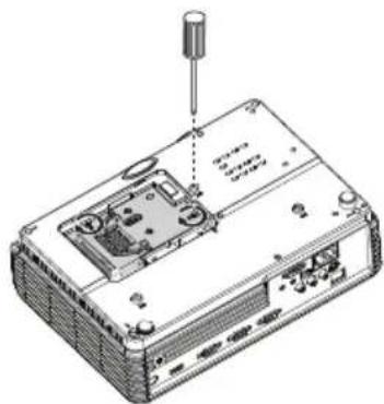 BENQ MP626 - Replacing the lamp - 10