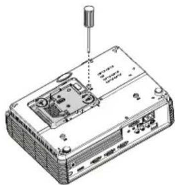 BENQ MP626 - Replacing the lamp - 4