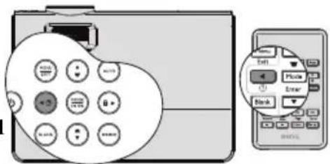 Diagram showing a printer with labeled buttons and a control panel with 'Enter' and 'Close' options.