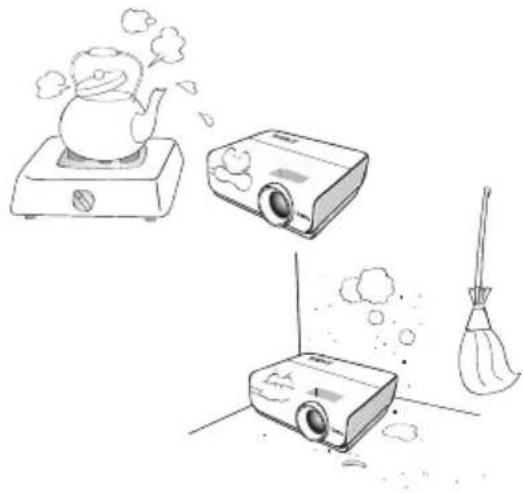 BENQ MP626 - Safety Instructions (Continued) - 1