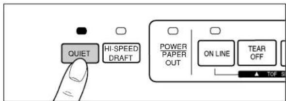QUIET HI-SPEED DRAFT POWER PAPER OUT ON LINE TEAR OFF TOF 5