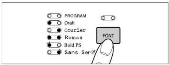 PROGRAM Draft Courier Roman Bold PS Sans Serif FONT