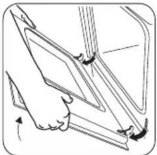 ZANUSSI ZCV560MW - Reinigung der Backofentür - 3