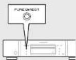 MARANTZ UD5005B - Press PURE DIRECT while stopped. - 2