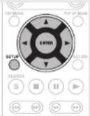 MARANTZ UD5005B - Exiting the GUI menu - 1
