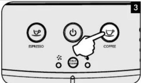 PHILIPS Minuto HD8665 - MANUAL RINSE CYCLE RĘCZNY CYKL PŁUKANIA - 3