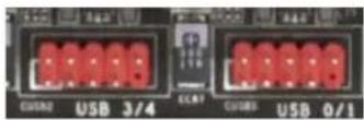 EVGA X79 Classified - USB Headers - 1