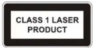 CLASS 1 LASER PRODUCT