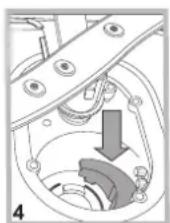 INDESIT DSR 15B1 EU - Cesto superiore - 3