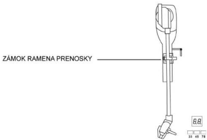 ZÁMOK RAMENA PRENOSKY 0.8 33 45 78