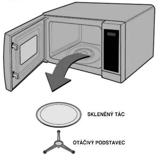 SKLENĚNÝ TÁC OTÁČIVÝ PODSTAVEC