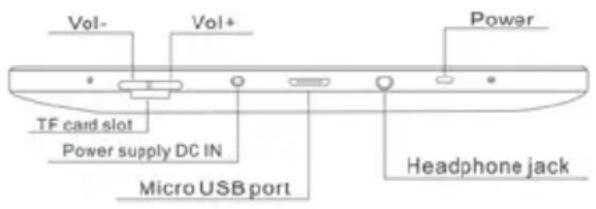 Overmax Basic Tab 2 - Megjelenés és gombok - 2