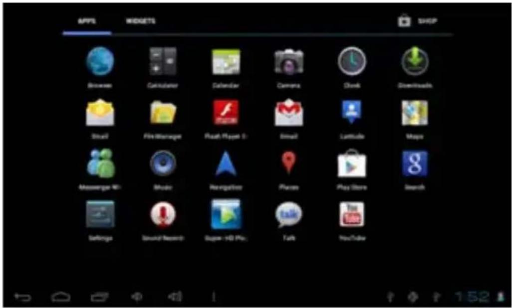 APPLE MIDGETS SHOP Browse Calculator Calendar Damera Drink Downloads Static File Manage Flash Player 1 Email Language Maps Messenger Wi: Studio Navigator Phone Play Store Search Settings Smart Research Sugar -100 Pi: Talk YouTube