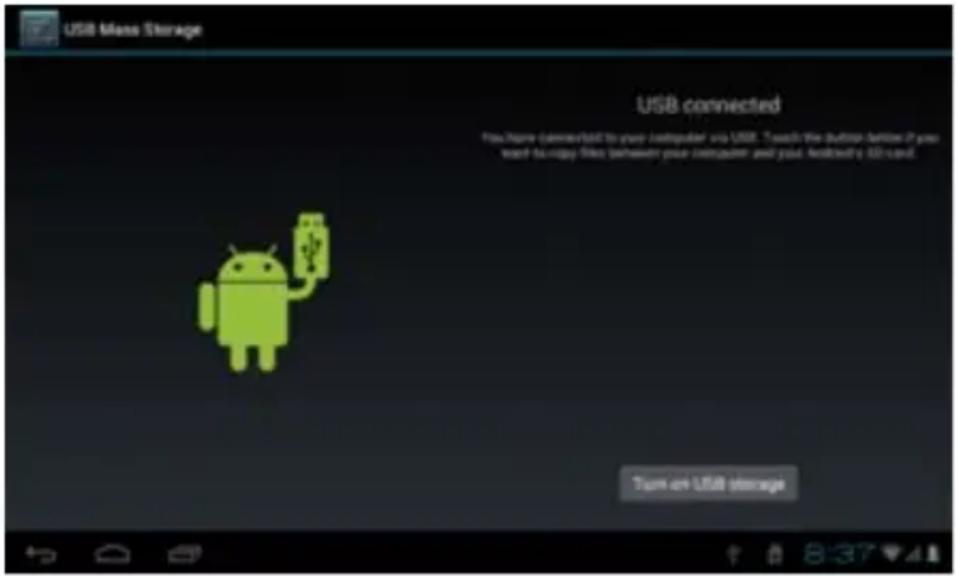 Overmax Basic Tab 2 - Conectare prin USB - 1