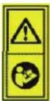 Fieldmann FZF 2001-E - EXPLANATION OF INSTRUCTION LABELS ON THE MACHINE - 1
