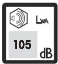LWA 105 dB