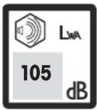 LWA 105 dB