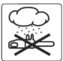 Warning sign with cloud, crossed-out cigarette, and no smoking symbol