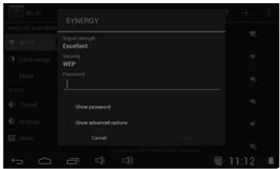GoGen MAXPAD 7O - 1.7: PRIPOJENIE WIFI - 1